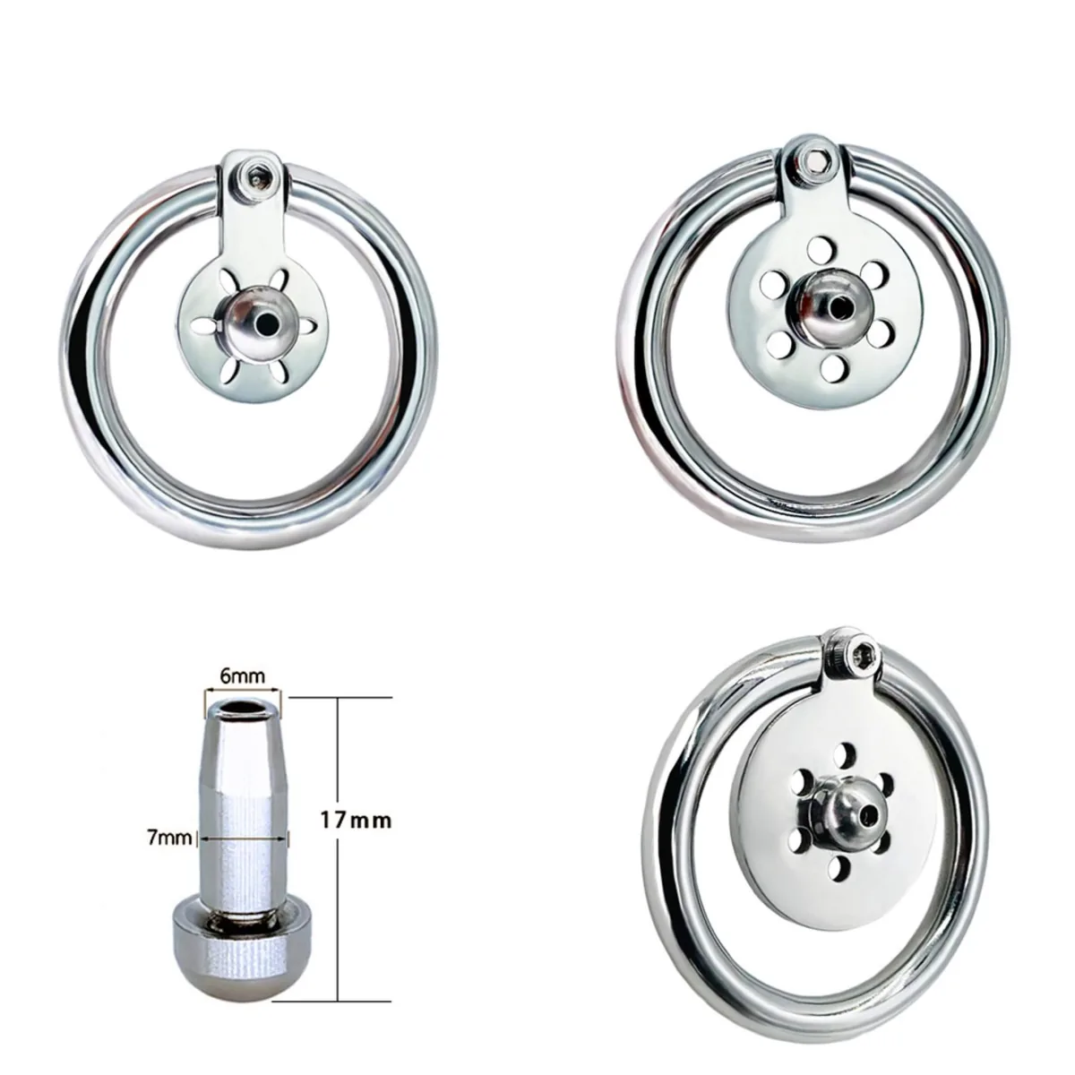 The New Stainless Steel Ultra Flat Chastity Device from the Flat Chastity Cages collection